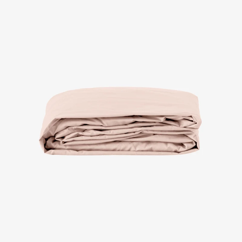Drap Housse Satin de Coton 120 fils bonnet de 40 cm
