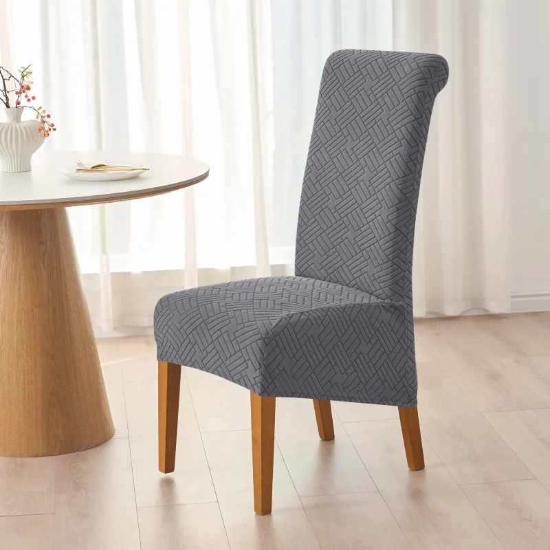 Housse de Chaise Riviera – Gris Anthracite Extensible