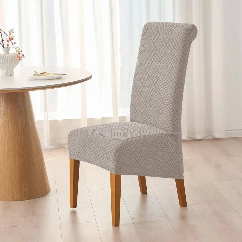 Housse de Chaise Riviera – Taupe Extensible