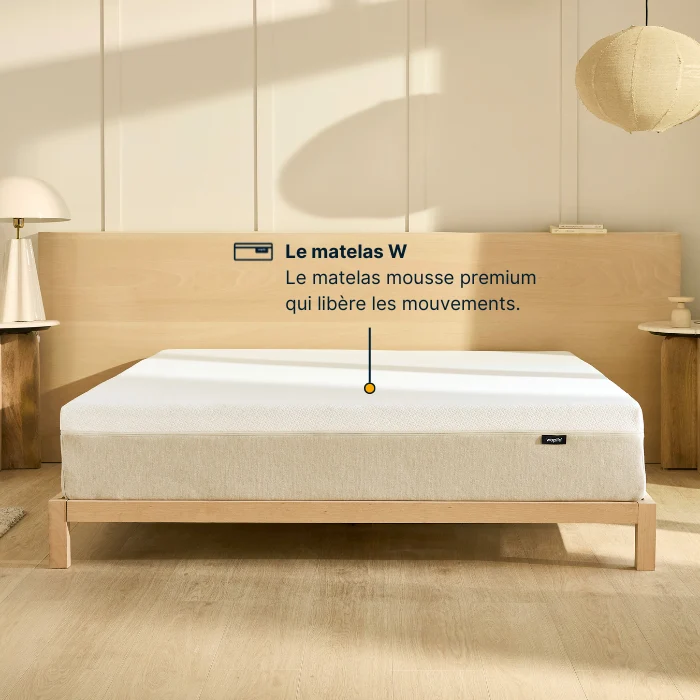 Le pack matelas + 2 oreillers