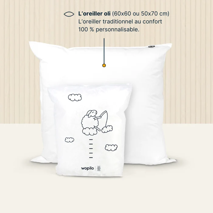 Le pack matelas + 2 oreillers
