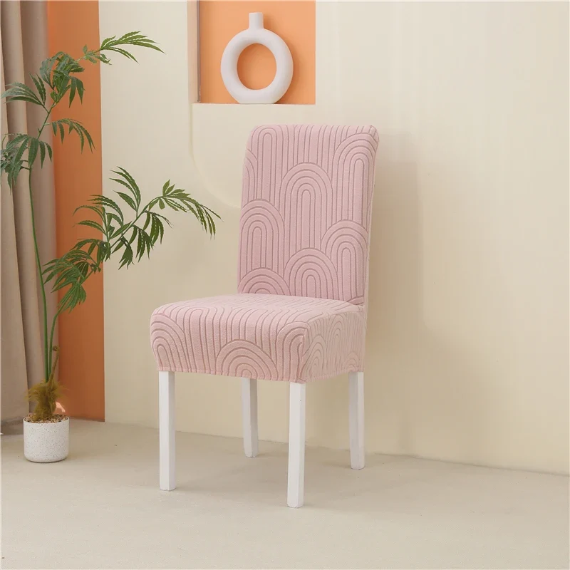 Housse de Chaise Opaline – Rose Extensible