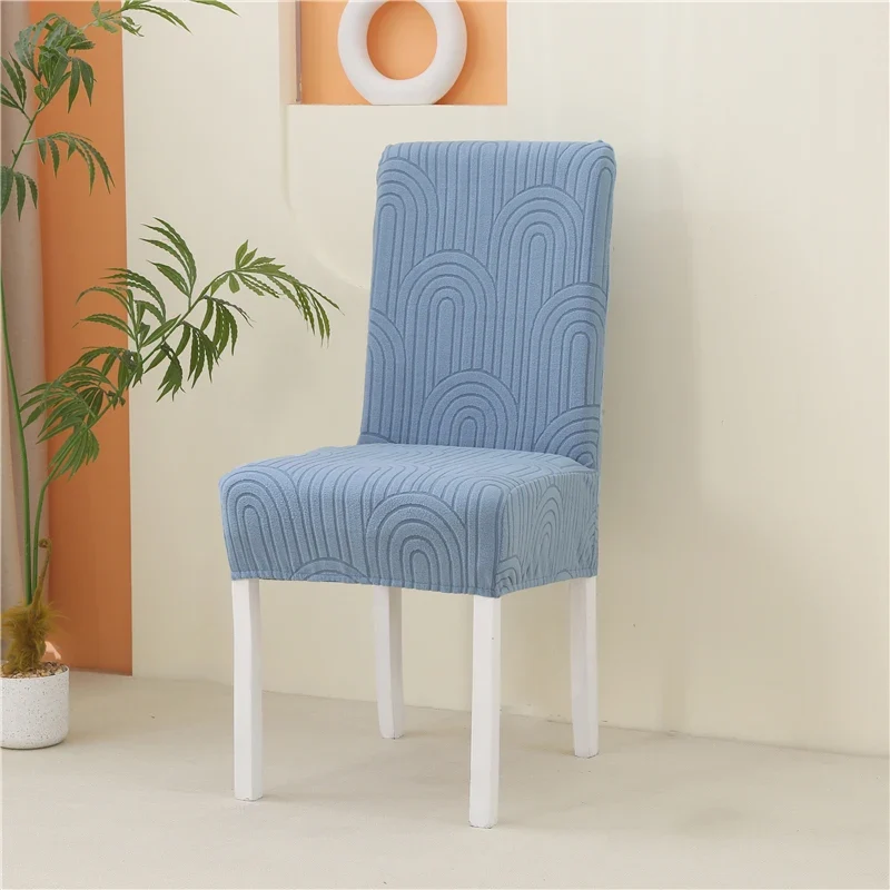 Housse de Chaise Opaline – Bleu Ciel Extensible