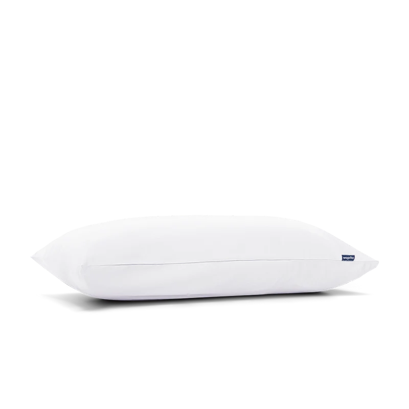 La taie de traversin wonderpilo en satin de coton bio