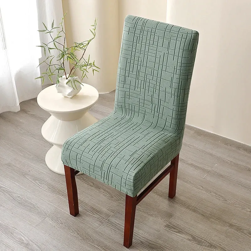 Housse de Chaise Alba – Vert Amande Extensible