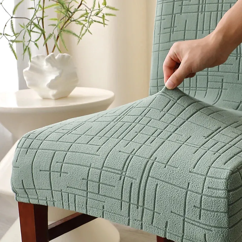 Housse de Chaise Alba – Vert Amande Extensible