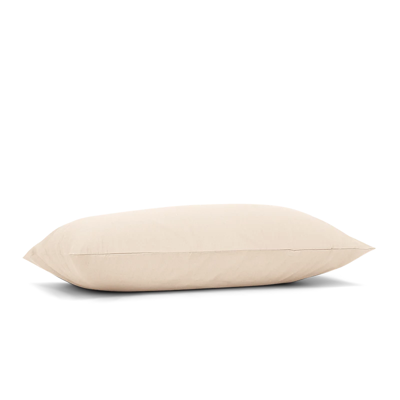 La taie de traversin wonderpilo en percale de coton bio