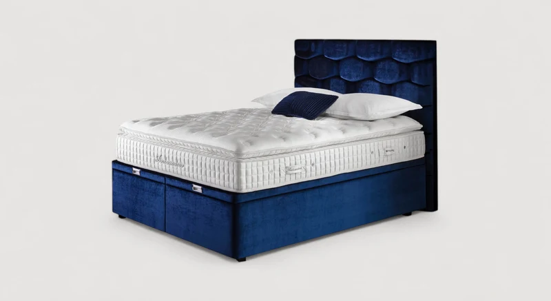 Lit coffre WARREN BOX XXL Safari Plain