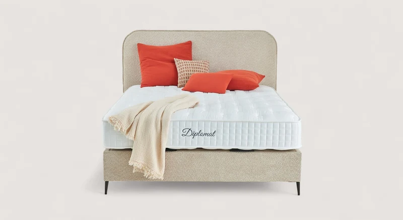Lit coffre NAOMI Anthology Beige