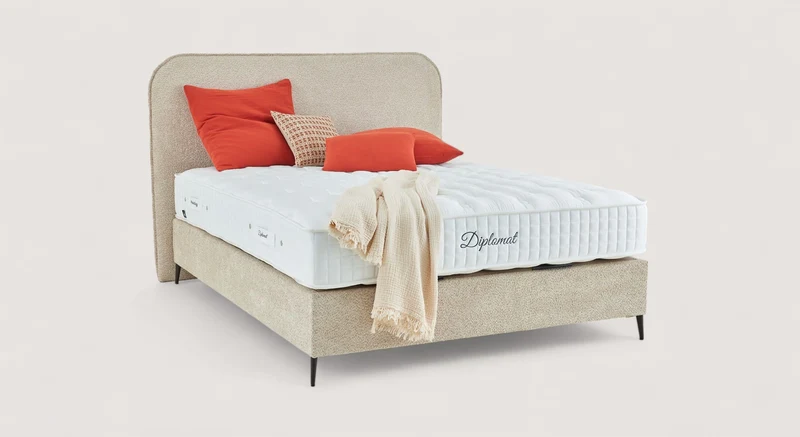 Lit coffre NAOMI Anthology Beige