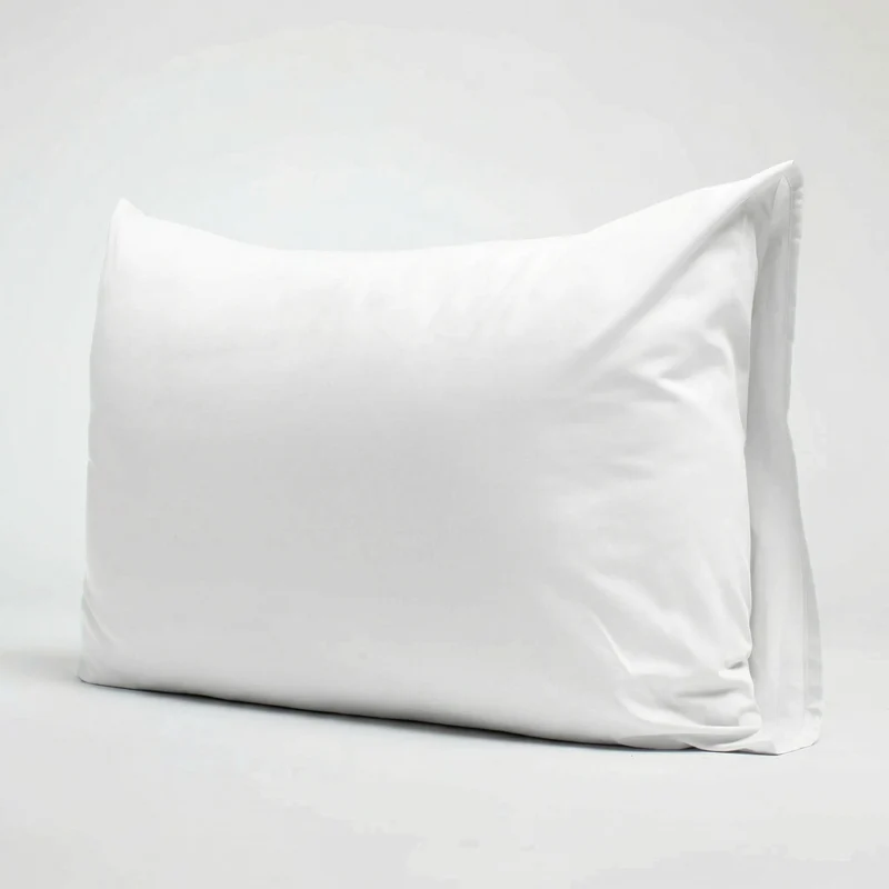 Taies d'oreiller X2 en Satin de coton - Blanc