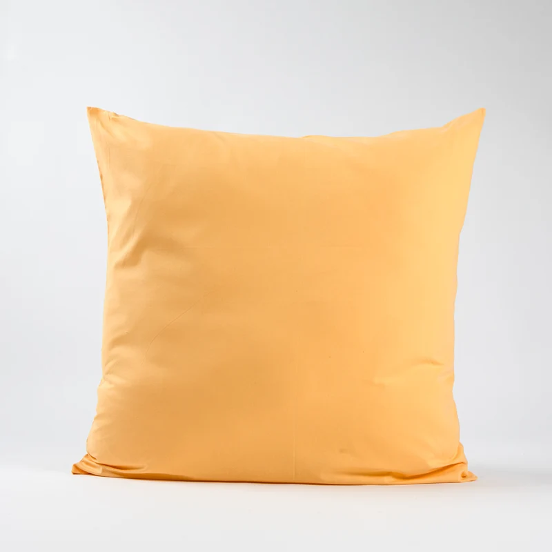 Taies d'oreiller X2 en Coton - Jaune
