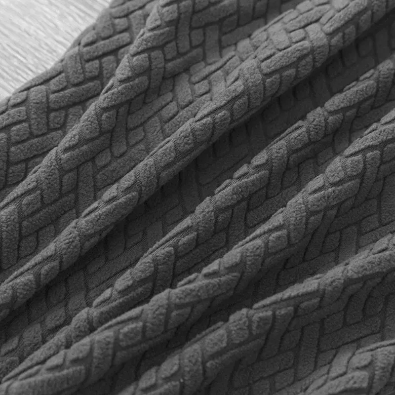 Housse de canapé extensibles en velours damassé 1, 2, 3, 4, 5 places