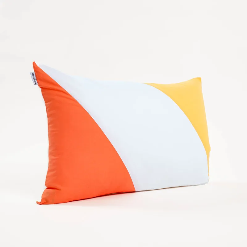 Housse de coussin Solis Jaune et Orange