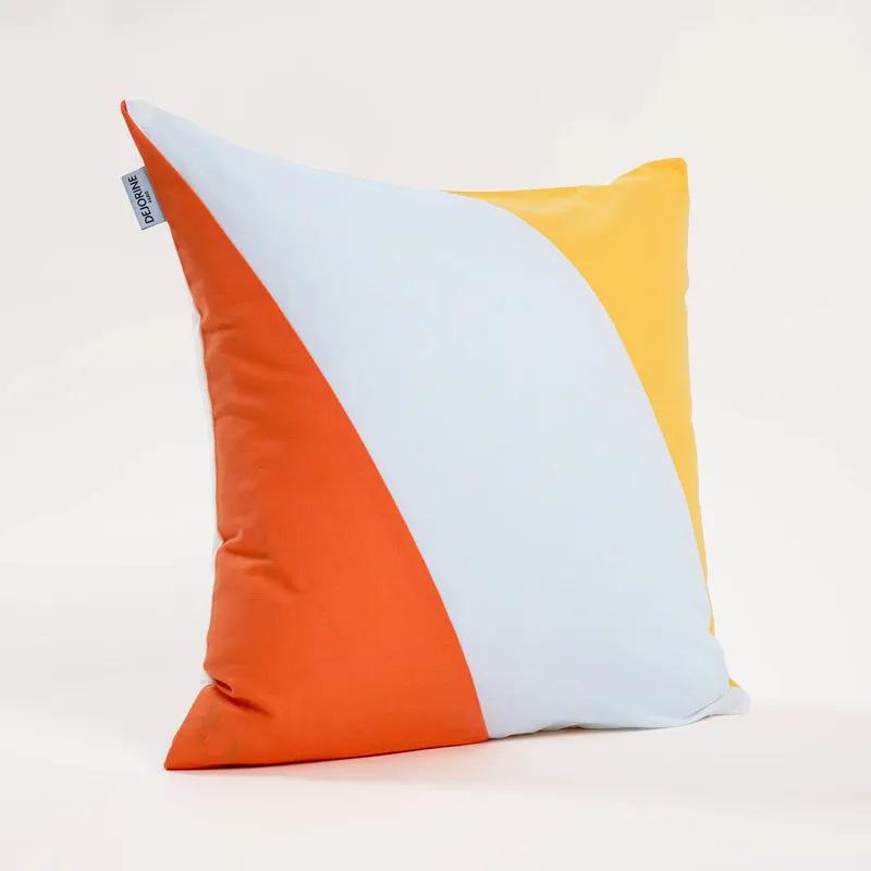 Housse de coussin Solis Jaune et Orange