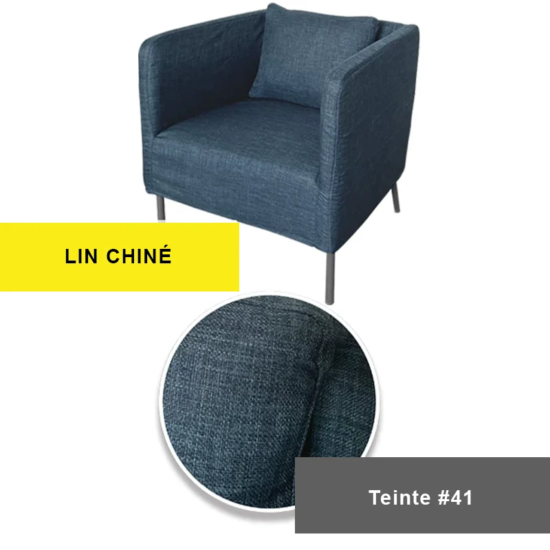 Housse prémium pour fauteuil IKEA EKERO personnalisable