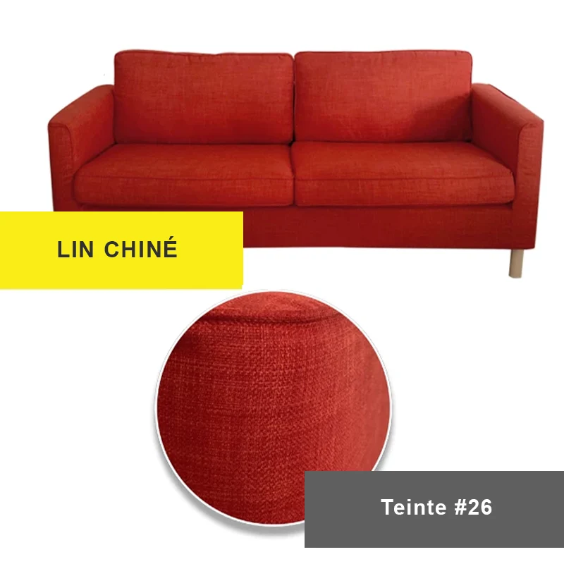 Housse pour canapé IKEA PARUP 3 places - Longueur 206cm