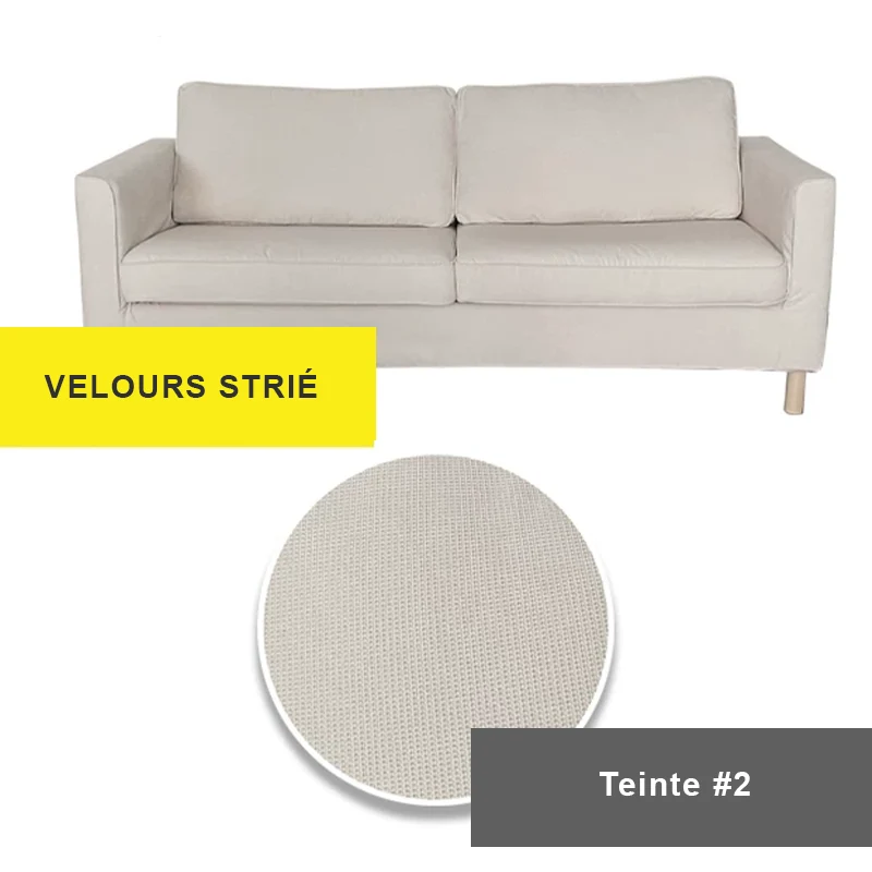Housse pour canapé IKEA PARUP 3 places - Longueur 206cm