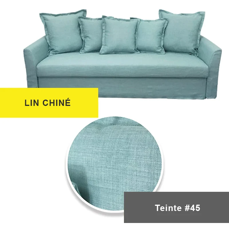 Housse pour canapé d'angle convertible IKEA HOLMSUND personnalisable