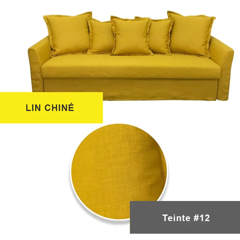 Housse pour canapé d'angle convertible IKEA HOLMSUND personnalisable