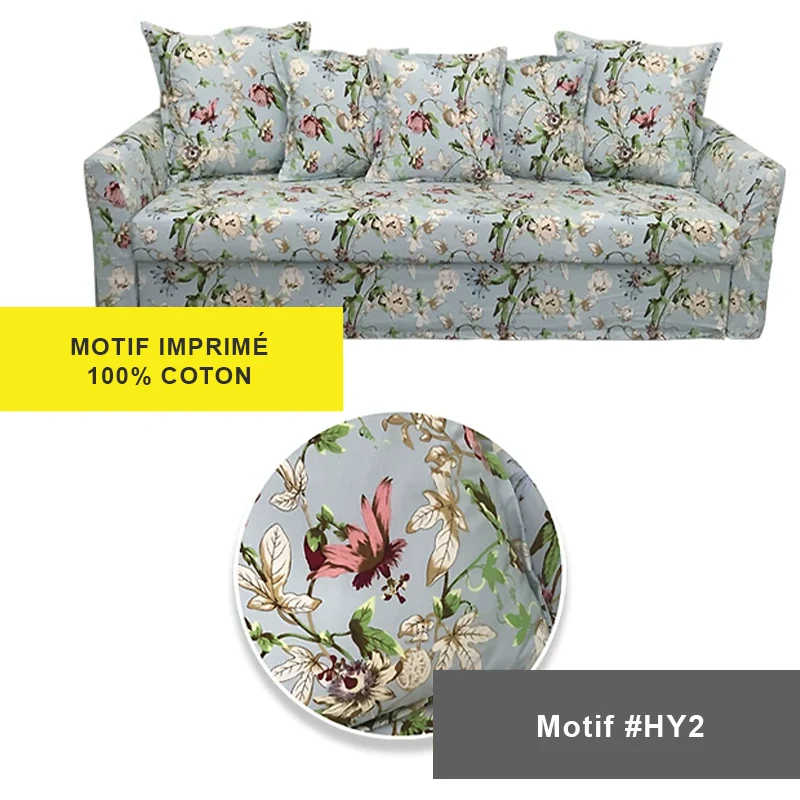 Housse pour canapé d'angle convertible IKEA HOLMSUND personnalisable