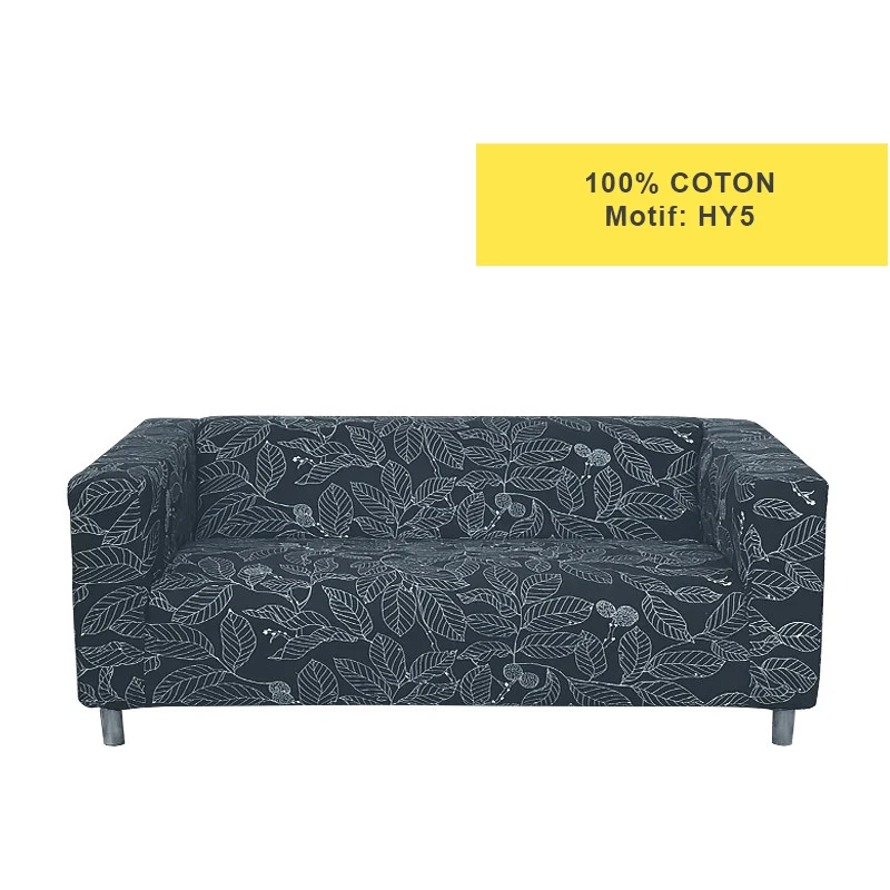 Housse pour canapé IKEA KLIPPAN motifs imprimés 100% coton