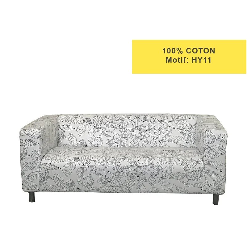 Housse pour canapé IKEA KLIPPAN motifs imprimés 100% coton