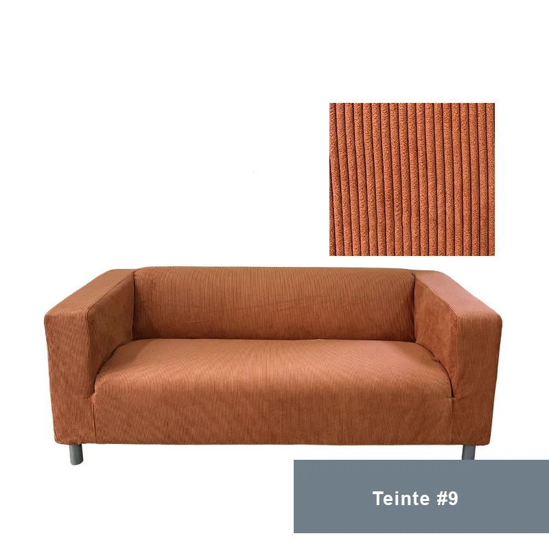 Housse pour canapé IKEA KLIPPAN velours côtelé