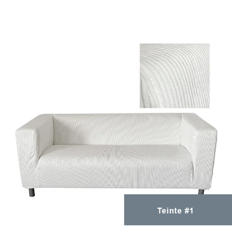 Housse pour canapé IKEA KLIPPAN velours côtelé