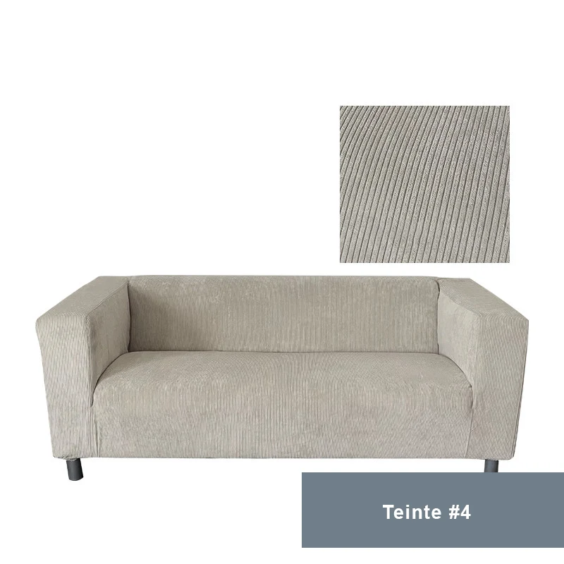 Housse pour canapé IKEA KLIPPAN velours côtelé