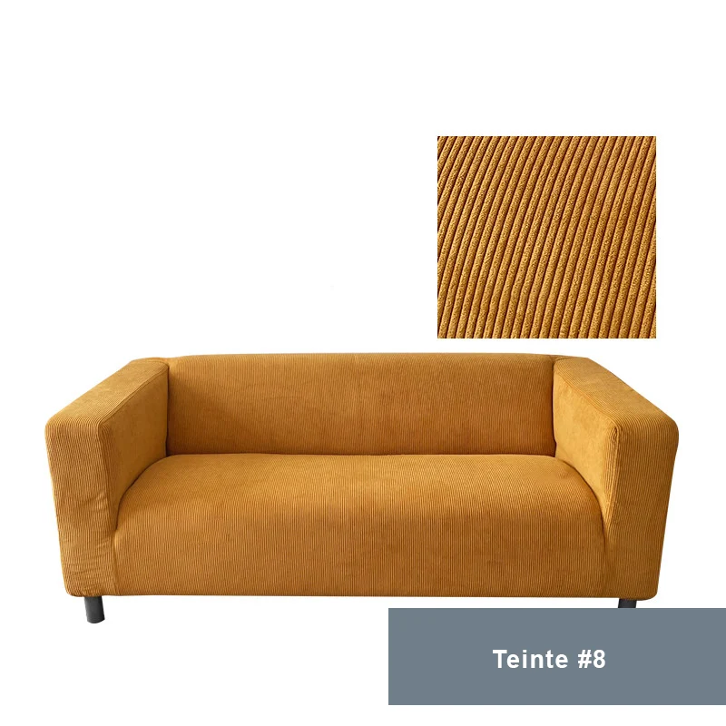 Housse pour canapé IKEA KLIPPAN velours côtelé
