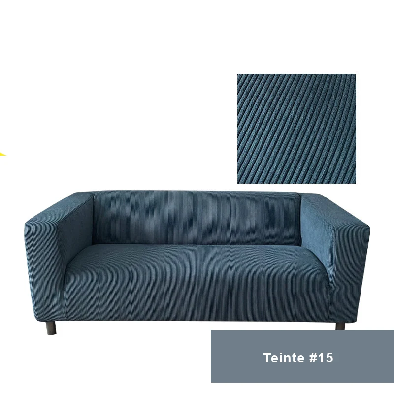Housse pour canapé IKEA KLIPPAN velours côtelé