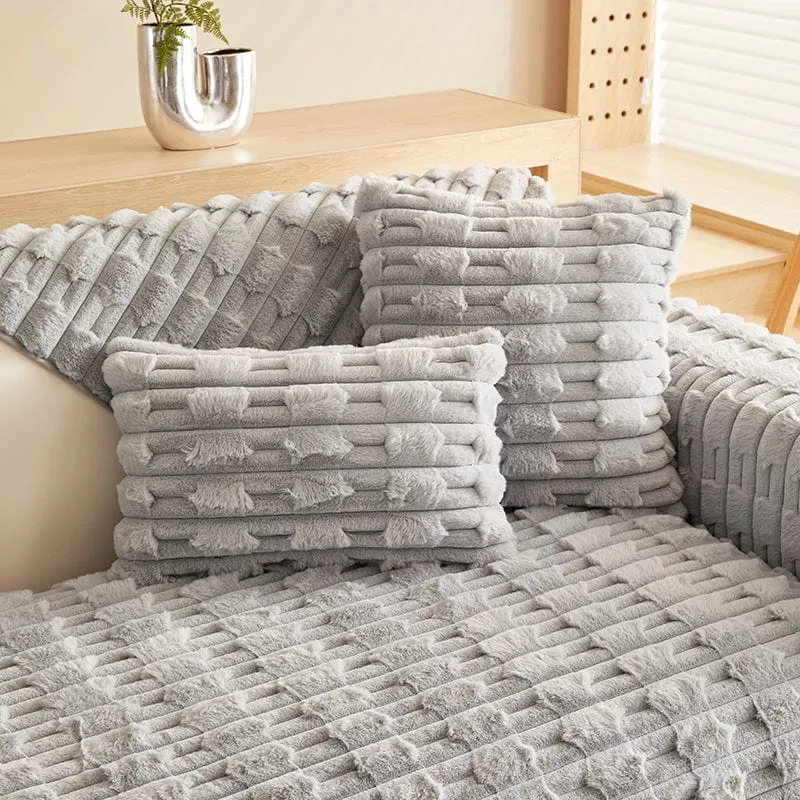Housse de Coussin EasyCover Fausse Fourrure Épaisse — À l'unité
