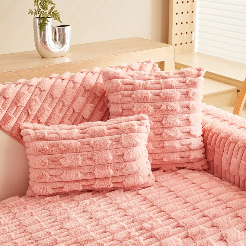Housse de Coussin EasyCover Fausse Fourrure Épaisse — À l'unité