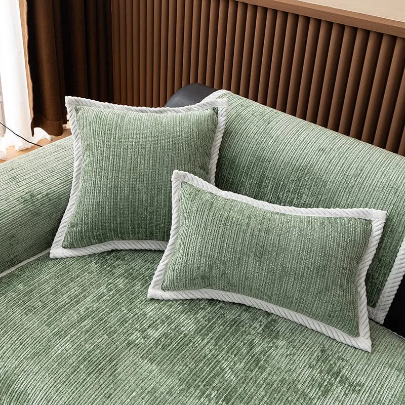 Housse de Coussin EasyCover Chenille Côtelé — À l'unité