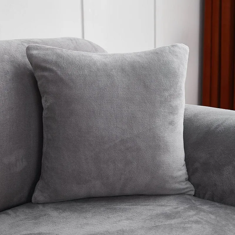 Housses de Coussin en Velours 45×45 — Lot de 2
