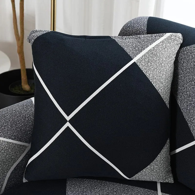 Housses de Coussin Déperlantes 45×45 — Lot de 2
