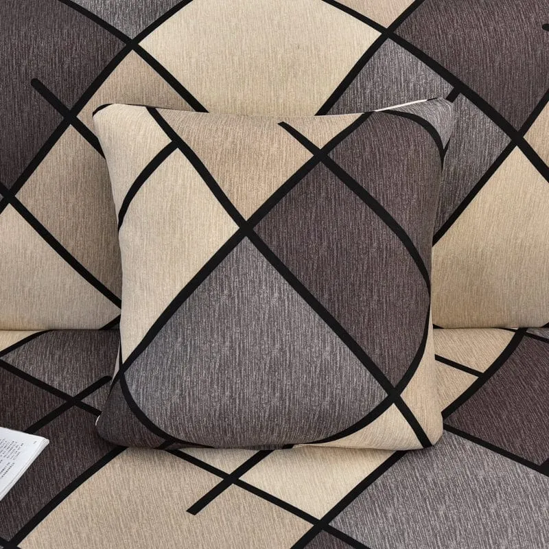 Housses de Coussin Extensibles 45×45 — Lot de 2
