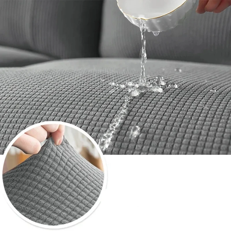 Housse de Coussin salon de jardin Extérieur Imperméable Microfibre