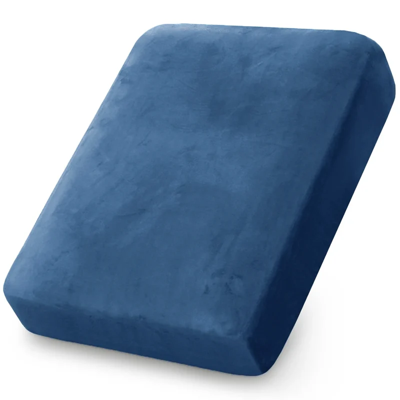 Housse de Coussin Salon de Jardin Extérieur Velours Extensible
