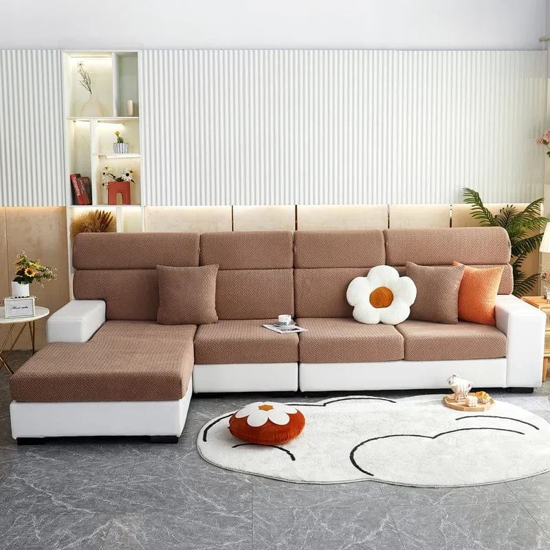 Housse de Coussin de Canapé Polaire