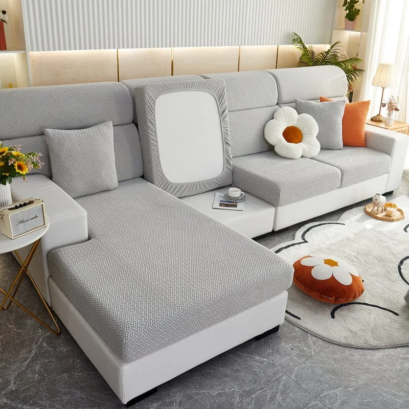 Housse de Coussin de Canapé Polaire