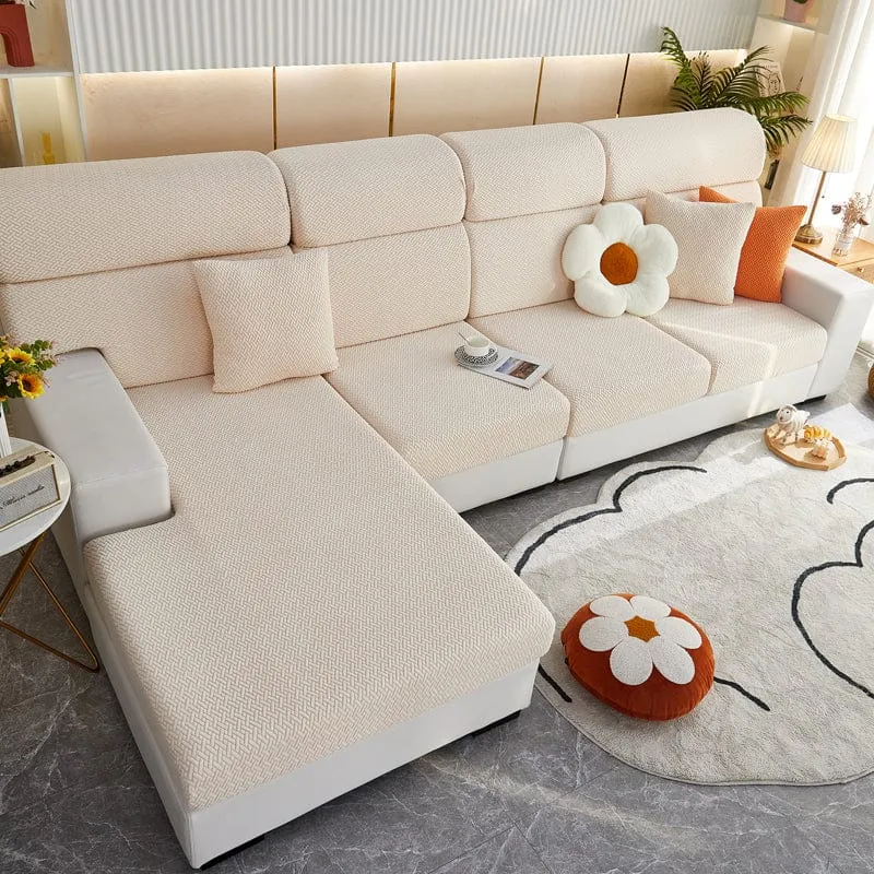 Housse de Coussin de Canapé Polaire
