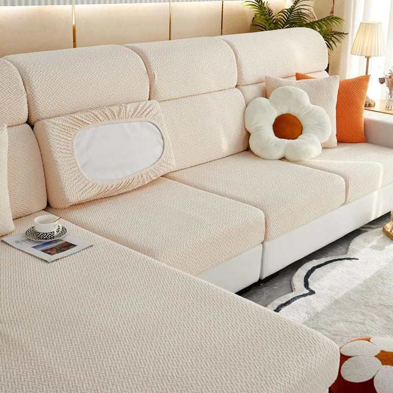 Housse de Coussin de Canapé Polaire