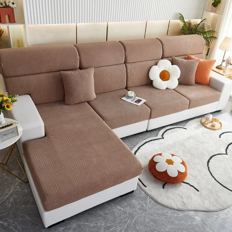Housse de Coussin de Canapé Polaire