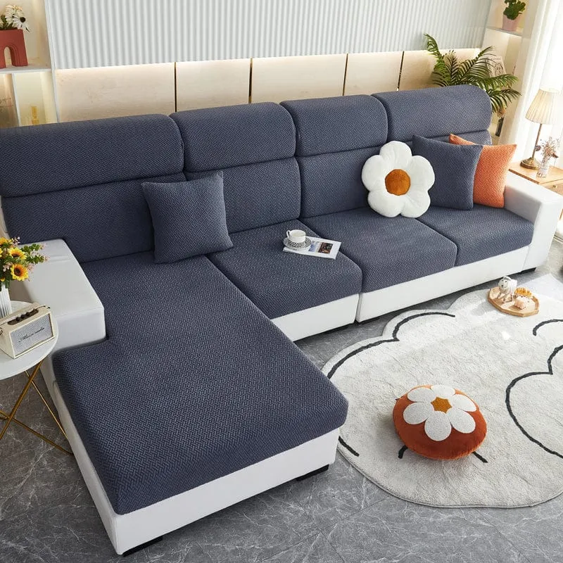 Housse de Coussin de Canapé Polaire