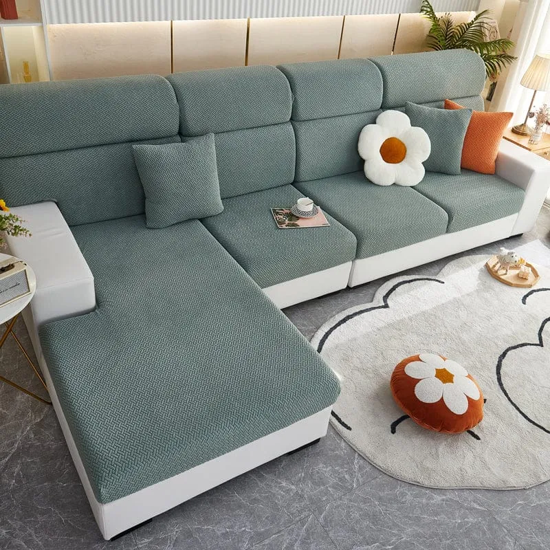 Housse de Coussin de Canapé Polaire