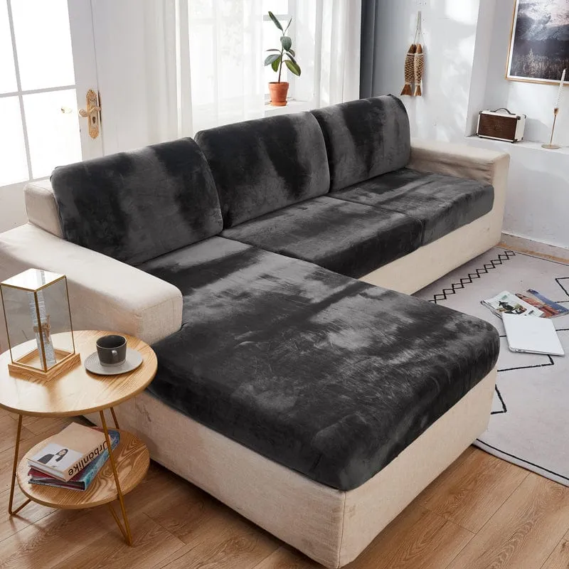Housse de Coussin de Canapé Velours