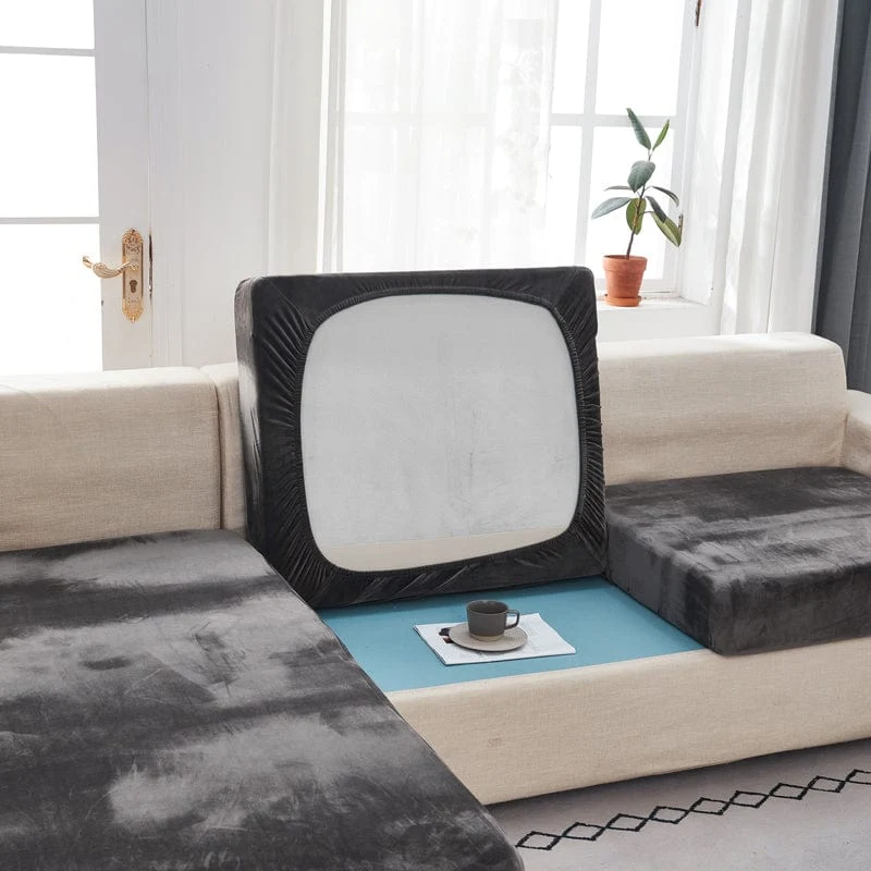 Housse de Coussin de Canapé Velours