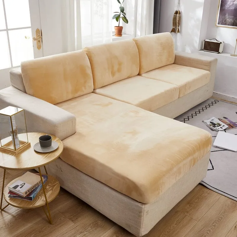 Housse de Coussin de Canapé Velours